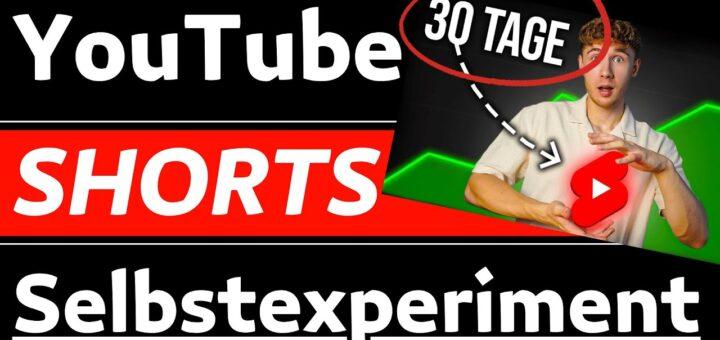 MarcIt hat 30 Tage lang YouTube Shorts gepostet und ___€ verdient (Selbstexperiment)