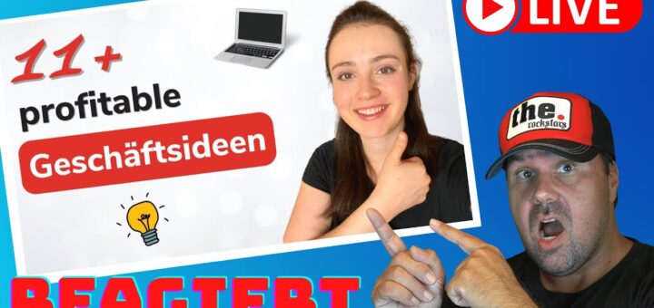 11+ profitable Geschäftsideen für Online Business & Affiliate-Marketing. 2022 [Reaction]