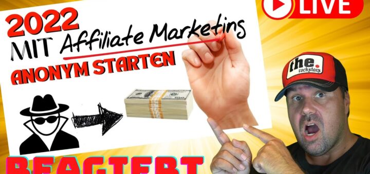 2022 mit Affiliate Marketing starten - Affiliate Marketing für Anfänger [Reaction]