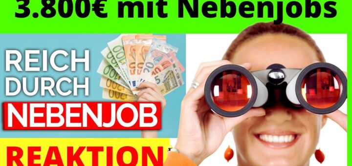 3.800 Euro im Monat: Die besten Nebenjobs, Minijob und Aushilfsjobs [Michael Reagiertauf]