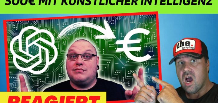 500€ mit künstlicher Intelligenz verdienen (ChatGPT, Leonardo AI, Midjourney) | Michael reagiert