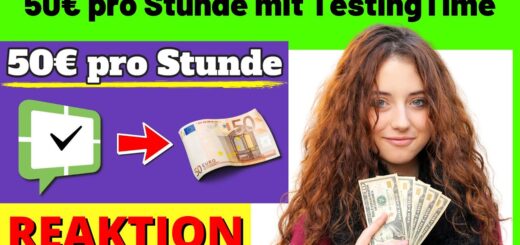 50€ pro Stunde verdienen mit TestingTime 💰🔥 [Michael Reagiertauf]