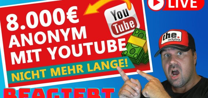 8.000€ PRO MONAT MIT YOUTUBE 💰 OHNE EIGENE VIDEOS! (Diese Geld-Nische musst du kennen!) [Reaction]