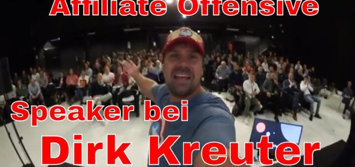 Affiliate Offensive München ✅  Speaker bei Dirk Kreuter was für ein Schei.... ✅