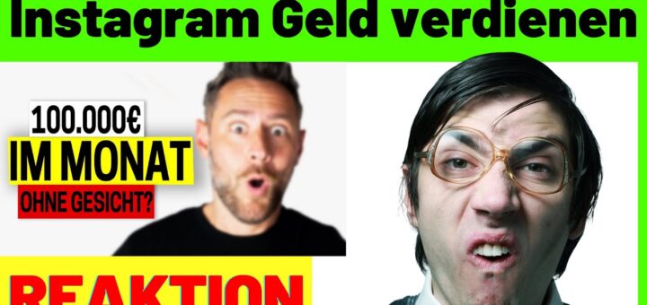 Auf Instagram Geld verdienen OHNE eigene Bilder (so gehts!) [Reaction] Sebiforce