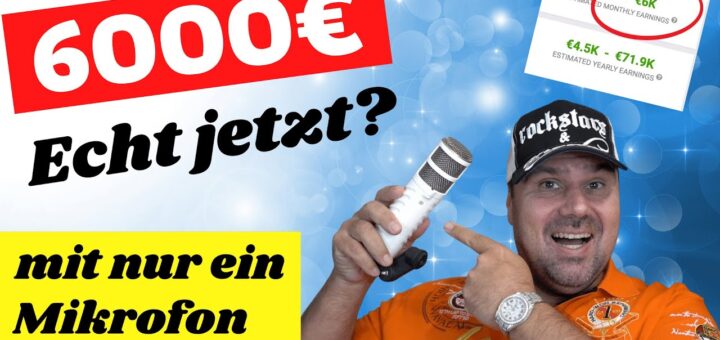 *BEWEIS* 6000€ PRO Monat  💰 Mit Youtube online Geld verdienen in der ASMR Nische 2023