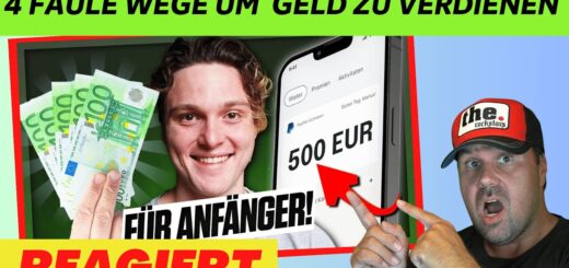 Die 4 FAULSTEN Wege um online Geld zu verdienen (500€/Tag) als Anfänger | Michael reagiert