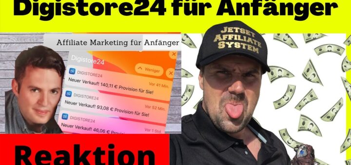 Digistore24 Affiliate Anleitung ✅ Affiliate Marketing für Anfänger 2022 [Michael Reagiertauf]