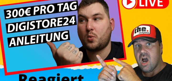 Digistore24 Anleitung ✅ Digistore24 2022 Affiliate Anleitung - 300€ PRO TAG! 😱[Michael Reagiert auf]