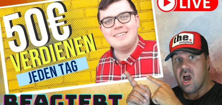 EINFACH 50€/Tag verdienen: 5 NEUE Wege Geld im Internet zu verdienen [Reaction]