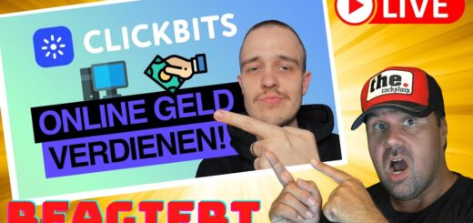 Einfach online Geld verdienen mit Clickbits! | Bis zu 30€ pro Stunde von zu Hause! [Reaction]