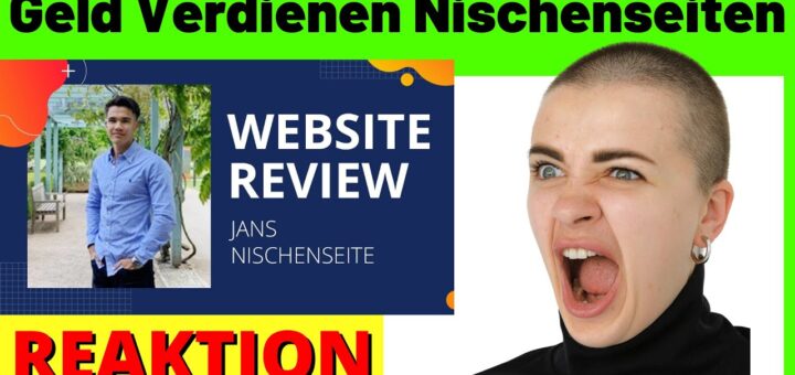 Geld Verdienen mit Nischenseiten ✅ Nischenseiten Review & Nischenseite Beispiele [Reagiertauf]