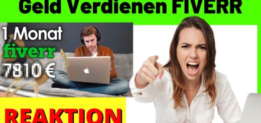 Geld verdienen mit Fiverr ✅ FIVERR Einnahmen Erfahrungen ✅ 1 Monat auf FIVERR [Michael Reagiertauf]