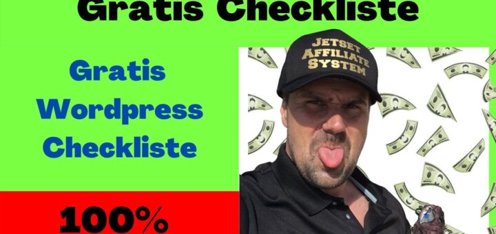 Gratis Wordpress Checkliste ✅ Affiliate-Website mit WordPress Checkliste ✅ WordPress Tipps & Tricks