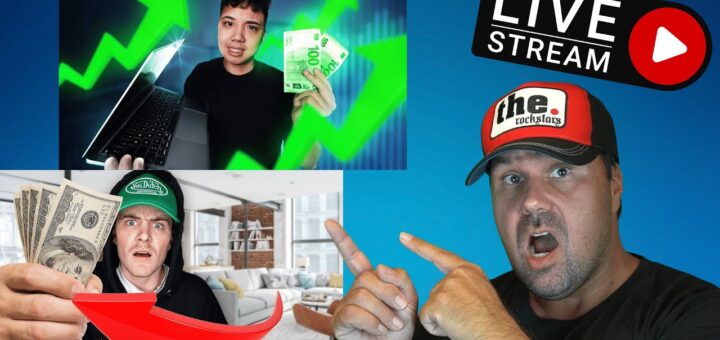 Live - Die einfachsten Wege Online Geld zu verdienen + Wohnung 2400$ in NewYork + Niemals Geld
