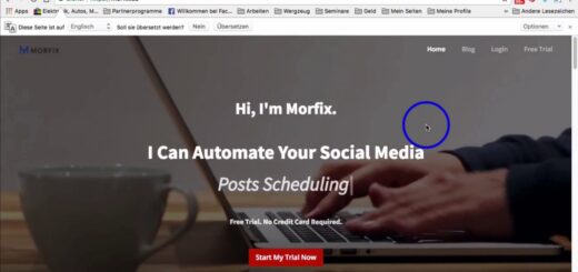 Morfix Erfahrungen - Instagram Bot - Mit Affiliate-Marketing auf Instagram Geld verdienen
