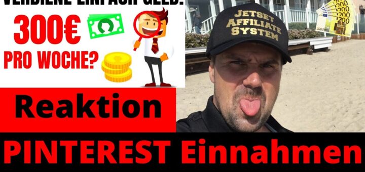 Online 300€ Pro Woche Mit PINTEREST Verdienen! ✅ Geld verdienen PINTEREST [Michael Reagiert auf]