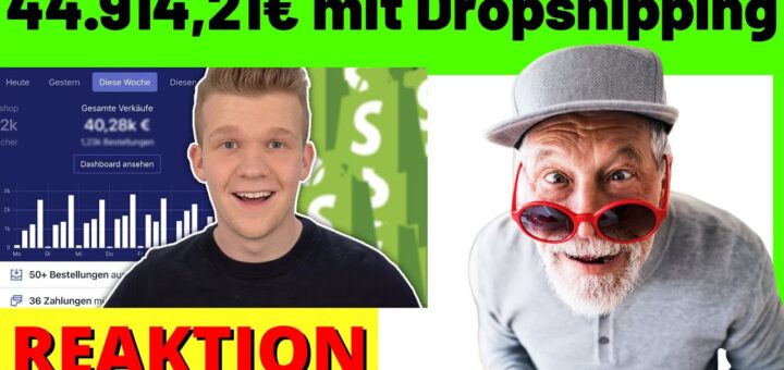 So macht ChrisFil 44.914,21€ pro Woche mit Shopify Dropshipping… 💰 [Michael Reagiertauf]