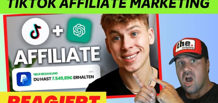 TikTok Affiliate Marketing + ChatGPT = 7.589€ /Monat Verdienen als Anfänger | Michael reagiert