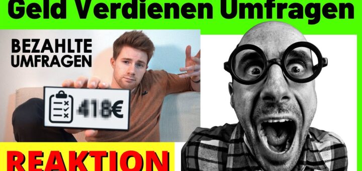 Umfragen Geld verdienen ✅ 1 Woche Online Umfragen & __€ von ZUHAUSE verdient [Michael Reagiertauf]