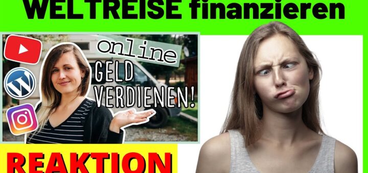 WELTREISE & VANLIFE finanzieren mit YouTube, Blog & Instagram  [Michael Reagiertauf]