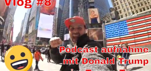 Vlog #8 New York Podcast aufnahme mit Donald Trump im Trump Tower ✅